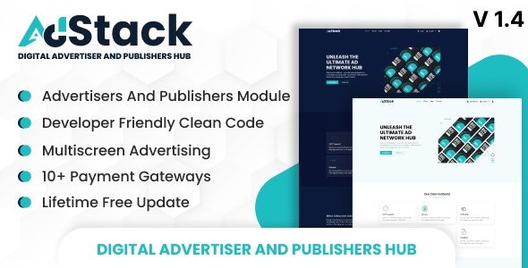 AdStack - Digital Advertiser and Publishers Hub nulled