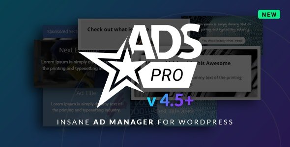 Ads Pro Plugin - Multi-Purpose WordPress Advertising Manager nulled