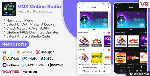 Android VOX Online Radio