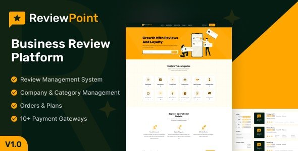 ReviewPoint - Business Review Platform Nulled