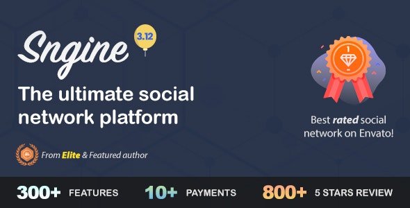 Sngine - The Ultimate PHP Social Network Platform nulled