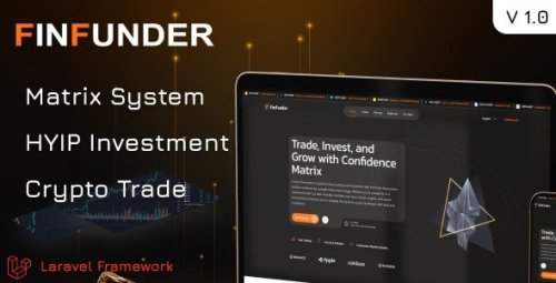 More information about "FinFunder - Matrix and HIYP Investments with Crypto Trading Platform Nulled"