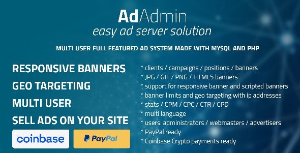 AdAdmin - Easy full featured ad server nulled