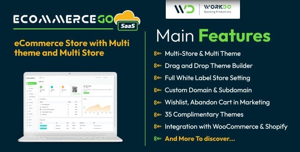 eCommerceGo SaaS - eCommerce Store with Multi theme and Multi Store Nulled