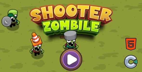 Shooter Zombile - Html5 (Construct3) Nulled