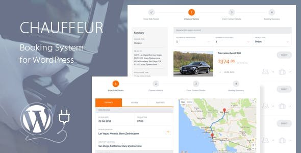 Chauffeur Taxi Booking System for WordPress Nulled