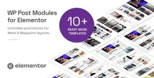 More information about "WP Post Modules for NewsPaper and Magazine Layouts (Elementor Addon)"
