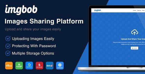 Imgbob - Upload And Share Images Platform nulled