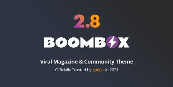 BoomBox — Viral Magazine WordPress Theme nulled